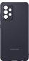 Samsung Silikónový zadný kryt pre Galaxy A52/A52 5G čierny - Kryt na mobil