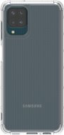 Samsung Polopriehľadný zadný kryt pre Galaxy M12 priehľadný - Kryt na mobil