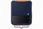 Samsung Silicone Cover with Loop for Galaxy Z Flip3 Navy - Phone Cover