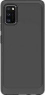 Samsung Galaxy A41 Félig átlátszó hátlap a Galaxy A41 készülékhez, fekete - Telefon tok