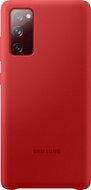Samsung Galaxy S20 FE Silikónový zadný kryt červený - Kryt na mobil