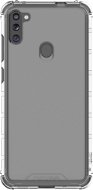 Samsung Galaxy M11 Semi-Transparent Back Cover, Transparent - Phone Cover