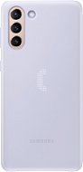 Samsung LED Back Cover for Galaxy S21+, White - Phone Cover