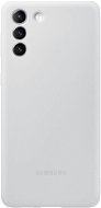 Samsung Silicone Back Cover Light for Galaxy S21+, Grey - Phone Cover