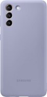 Samsung Silikónový zadný kryt pre Galaxy S21+ fialový - Kryt na mobil