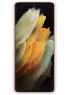 Samsung szilikon tok a Galaxy S21 készülékhez Ultra Pink - Telefon tok