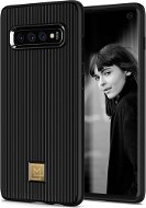 Spigen La Manon Classy Black Samsung Galaxy S10 - Telefon tok