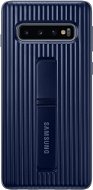 Samsung Galaxy S10 Protective Standing Cover Blue - Phone Cover