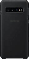 Samsung Galaxy S10 Silicone Cover čierny - Kryt na mobil