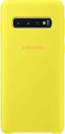 Samsung Galaxy S10 Silicone Cover žltý - Kryt na mobil