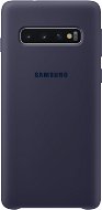 Samsung Galaxy S10 Silicone Cover, tengerészkék - Telefon tok