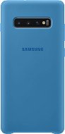 Samsung Galaxy S10+ tengerészkék szilikon tok - Telefon tok
