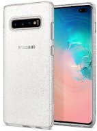 Spigen Liquid Crystal Glitter Samsung Galaxy S10+, átlátszó - Telefon tok