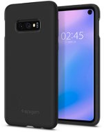 Spigen Silicone Fit Black Samsung Galaxy S10e - Telefon tok
