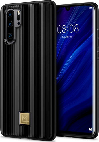 Spigen La Manon Classy Black Huawei P30 Pro - Phone Cover - Main image