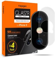 Spigen GLAS.tR SLIM Camera Lens 4 pcs iPhone X - Ochranné sklo