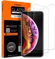 Spigen Glass Glas.tR Slim 2 Pack iPhone XS Max - Glass Screen Protector