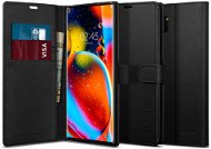 Spigen Wallet S Black Samsung Galaxy Note 10+ - Kryt na mobil