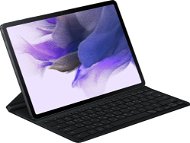 Samsung Galaxy Tab S8+/Tab S7+/Tab S7 FE fekete tok + billentyűzet - Tablet tok