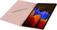 Samsung Galaxy Galaxy Tab S7+/ Tab S7 FE rózsaszín tok - Tablet tok