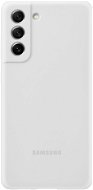 Samsung Galaxy S21 FE 5G Silicone Back Cover, White - Phone Cover