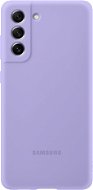 Samsung Galaxy S21 FE 5G Silicone Back Cover, Purple - Phone Cover
