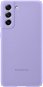 Samsung Galaxy S21 FE 5G Silikónový zadný kryt fialový - Kryt na mobil