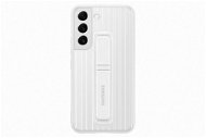 Samsung Galaxy S22 5G fehér ütésálló kitámasztós tok - Telefon tok