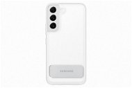 Samsung Galaxy S22 5G Transparentes Backcover mit Standfuß - transparent - Handyhülle