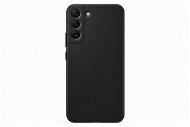 Samsung Galaxy S22+ 5G Leather Back Cover Black - Phone Cover