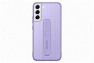 Samsung Galaxy S22+ 5G Hardened Protective Back Cover with Stand, Purple - Phone Cover