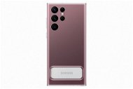 Samsung Galaxy S22 Ultra 5G átlátszó kitámasztós tok - Telefon tok