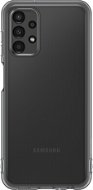 Samsung Galaxy A13 Polopriehľadný zadný kryt čierny - Kryt na mobil