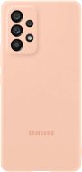 Samsung Galaxy A53 5G Silicone back cover peach - Phone Cover