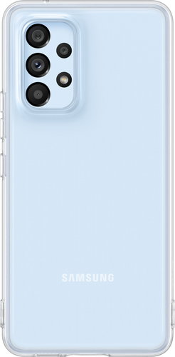 Samsung Galaxy A53 5G Semi-transparent back cover transparent - Phone Cover - Main image