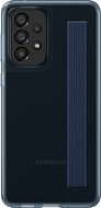 Samsung Galaxy A33 5G Semi-transparentes Back Cover mit Schlaufe - schwarz - Handyhülle