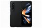 Samsung Galaxy Z Fold4 Leather back cover black - Phone Cover
