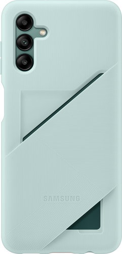Samsung Galaxy A04s Back Cover mit Kartenfach - grün - Handyhülle - Hauptbild