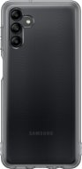 Samsung Galaxy A04s Félig átlátszó hátlap tok - fekete - Telefon tok