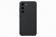 Samsung Galaxy S23 Leather back cover black - Phone Cover