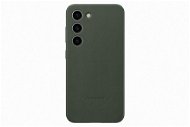 Samsung Galaxy S23 Bőr hátlap Green - Telefon tok