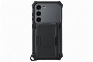 Samsung Galaxy S23 Protective cover with detachable grip for accessories Black - Phone Cover
