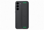 Samsung Galaxy S23+ Silicone back cover with loop black - Phone Cover