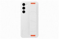 Phone Cover Samsung Galaxy S23+ Silicone back cover with loop white - Kryt na mobil