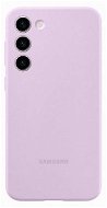 Phone Cover Samsung Galaxy S23+ Silicone back cover Lavender - Kryt na mobil
