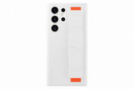 Samsung Galaxy S23 Ultra Silicone back cover with loop white - Phone Cover