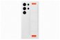 Samsung Galaxy S23 Ultra Silicone back cover with loop white - Phone Cover