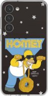 Samsung Galaxy S23+ Frame Simpsons to the protective cover Frame black - Phone Cover