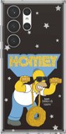 Samsung Galaxy S23 Ultra Frame Simpsons to the protective cover Frame black - Phone Cover