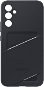 Samsung Backcover mit Kartenfach für Galaxy A34 - schwarz - Handyhülle